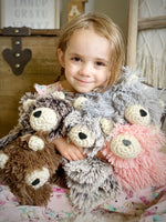 Brown Bear Lovey Security Blanket