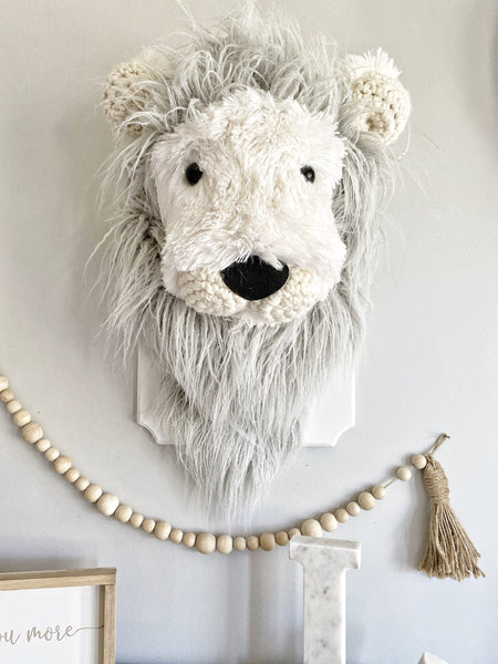 White Lion Wall Mount